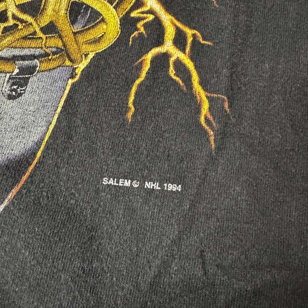 90s Pittsburgh Penguins Salem Sportswear All Over Print Tee L