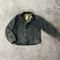 Y2K Carhartt Petrol Distressed Workwear Jacket M