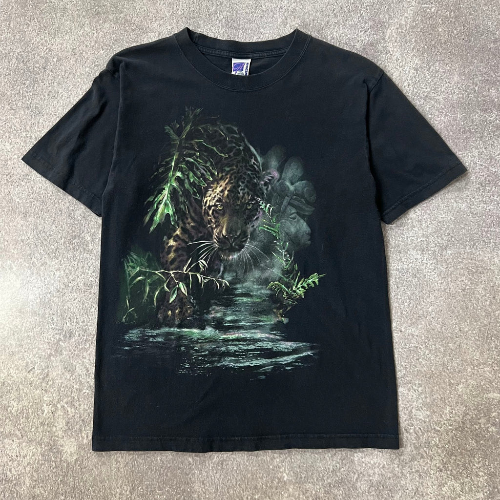 90s Gi Graphic Faded Double Stitch Vintage Streetwear Tee M