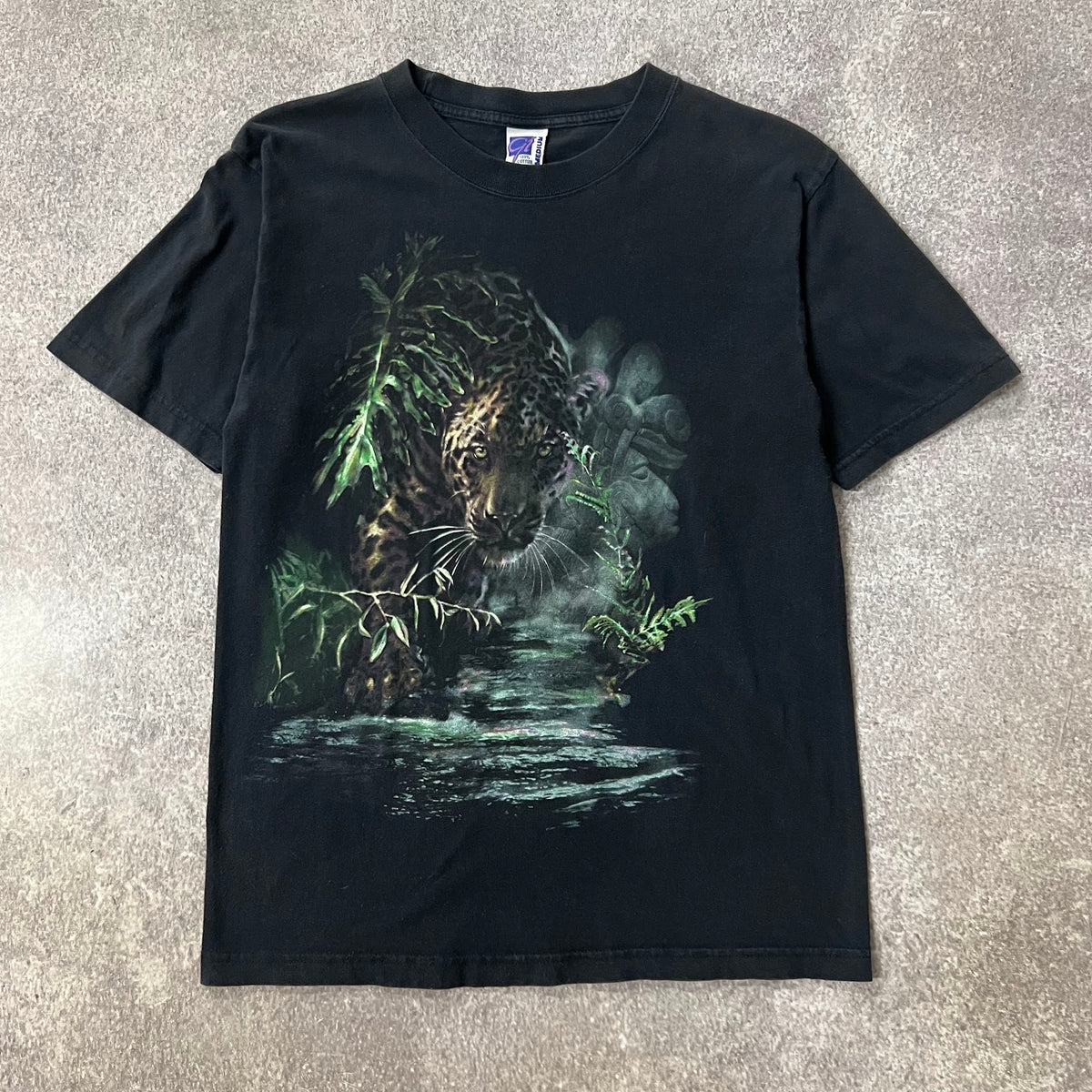 90s Gi Graphic Faded Double Stitch Vintage Streetwear Tee M