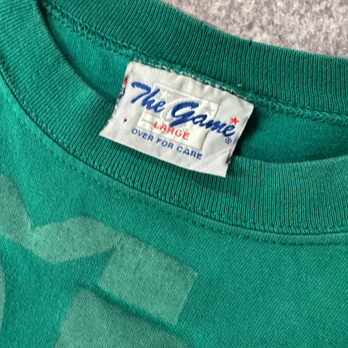 90s Miami Dolphins The Game Big Logo Single Stitch Tee L