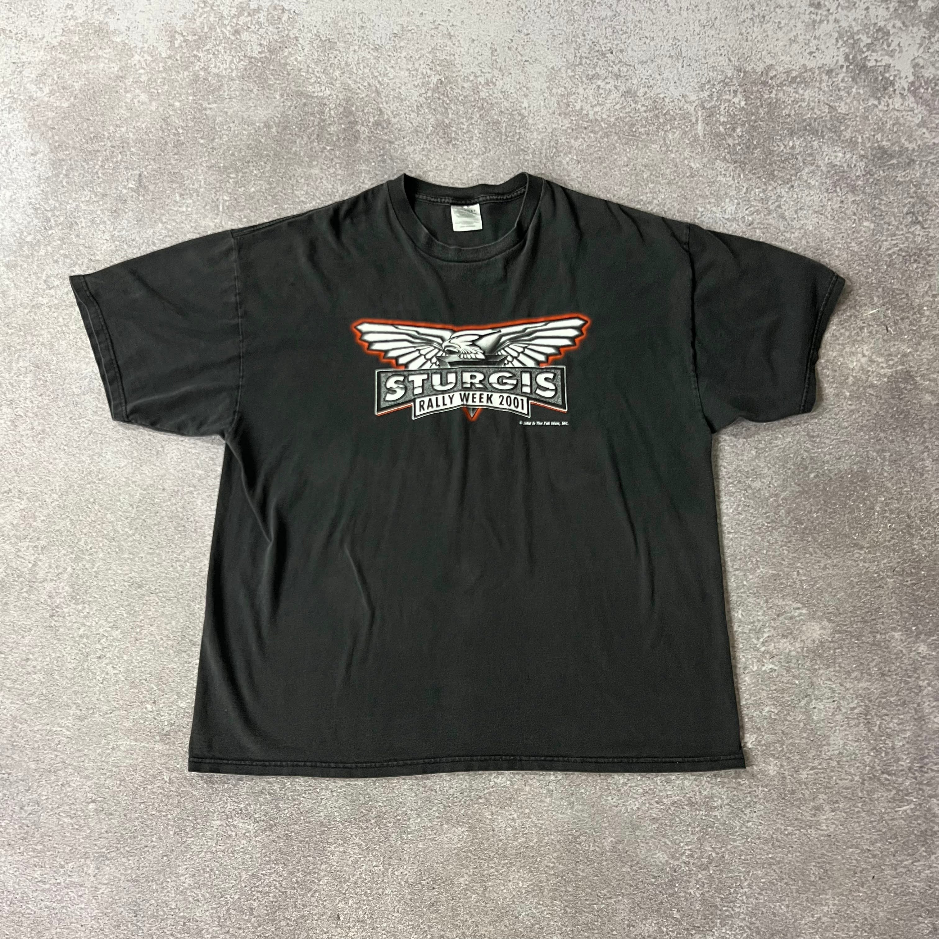 Y2K Port and Company South Dakota Worn In Tee XXL