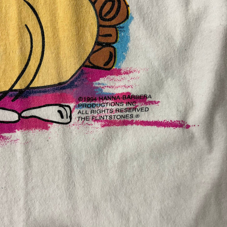 1994 Freeze The Flintstones x University of Michigan Wolverines All-Over Print (AOP) Long Sleeve T-Shirt Hoodie
