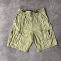 Y2K Gotcha Cargo Shorts Brown Oversized 32W x 11L