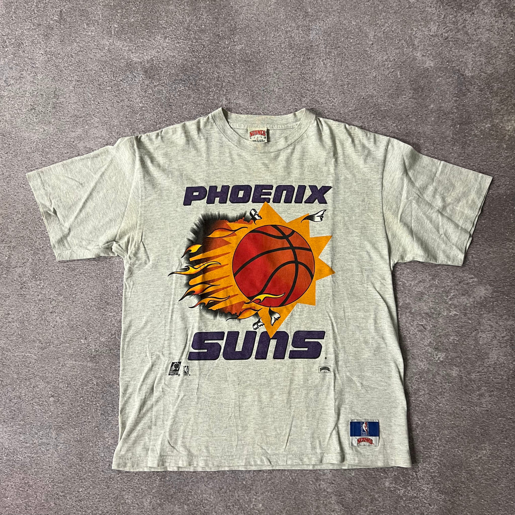90s Phoenix Suns Nutmeg Mills Sun Faded Single Stitch Tee XL