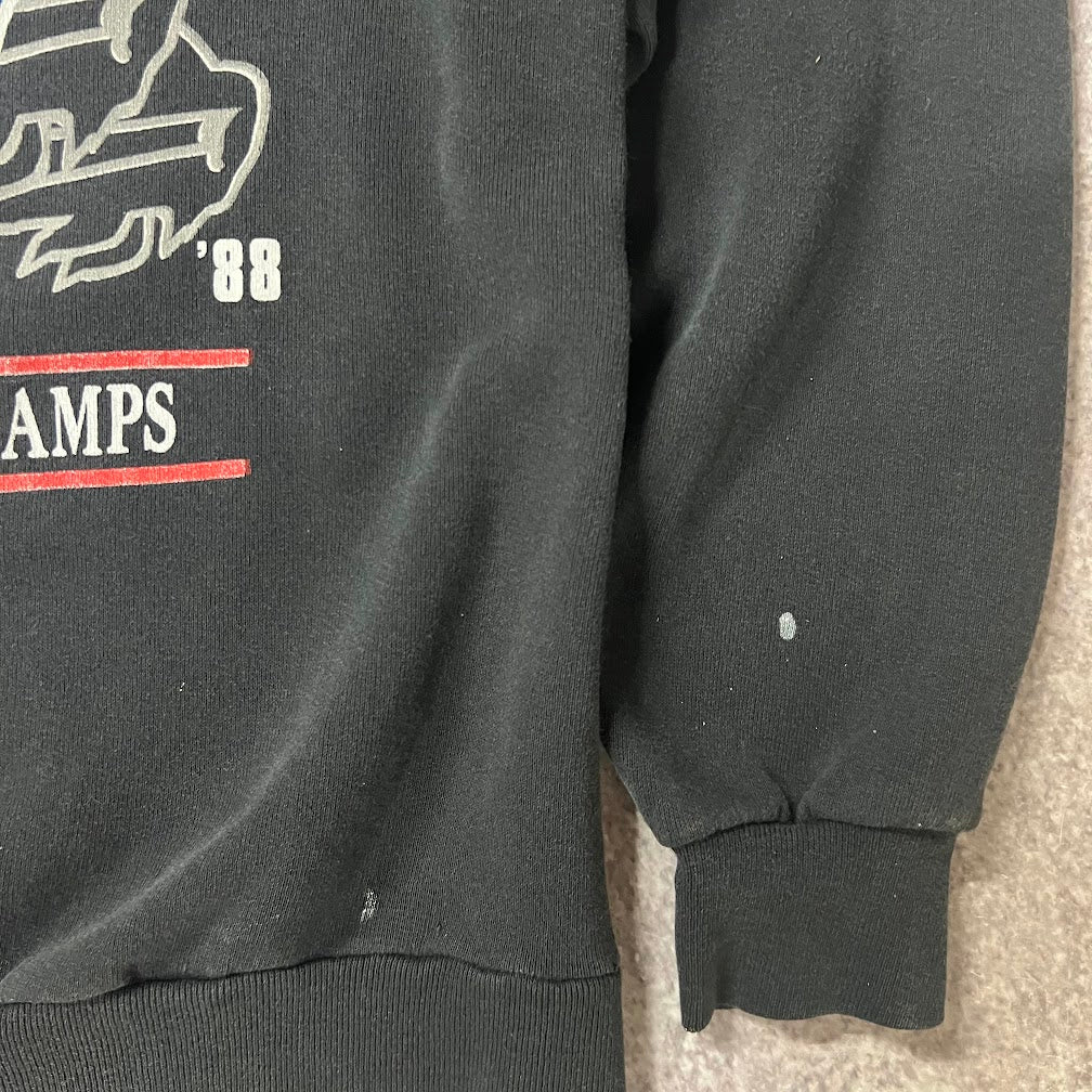 90s Buffalo Bills NFL Tee Jays Big Logo Sun Faded Vintage Crewneck M