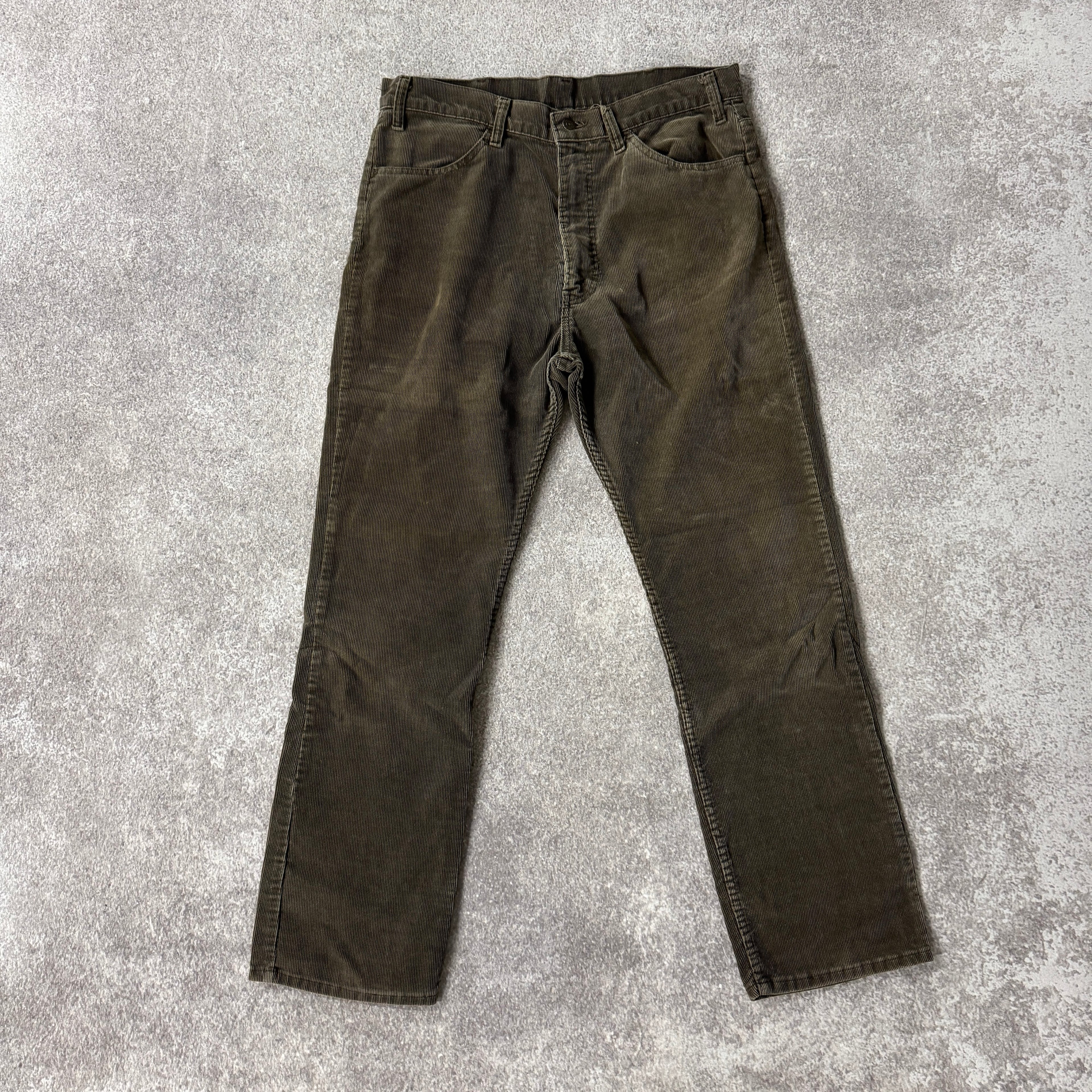 80s Levi's Brown Relaxed Worn In Pants