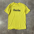 80s Cheerios Cereal T-Shirt Yellow Center Star XL Single Stitch Promo Tee