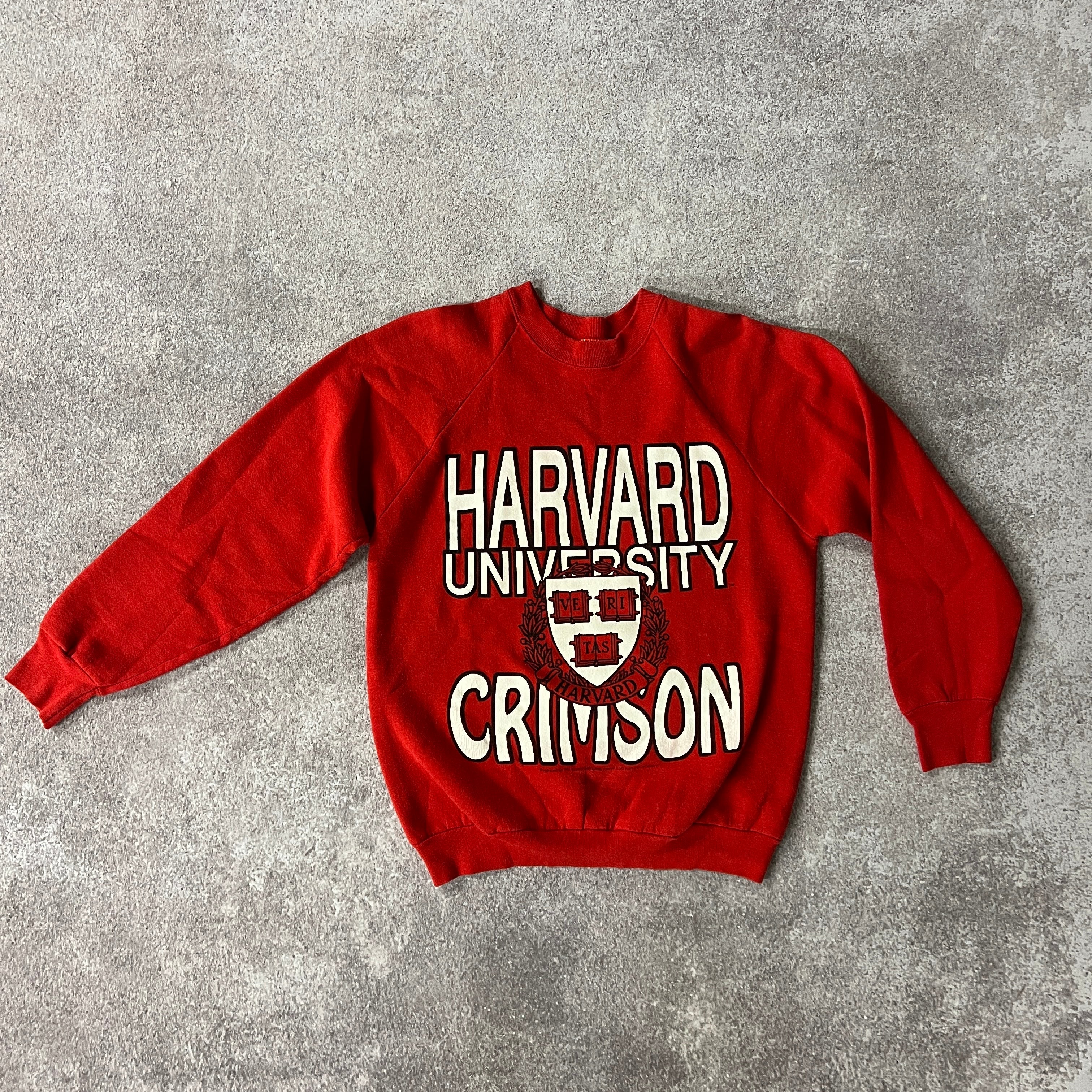 80s Fruit of the Loom College Big Logo Crewneck L