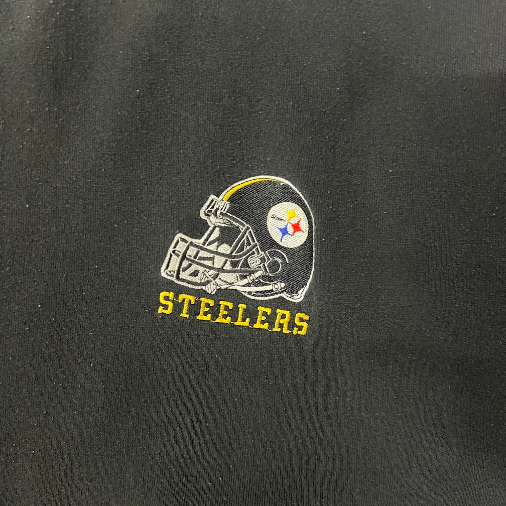 90s Pittsburgh Steelers NFL Puma Embroidered Vintage Crewneck L