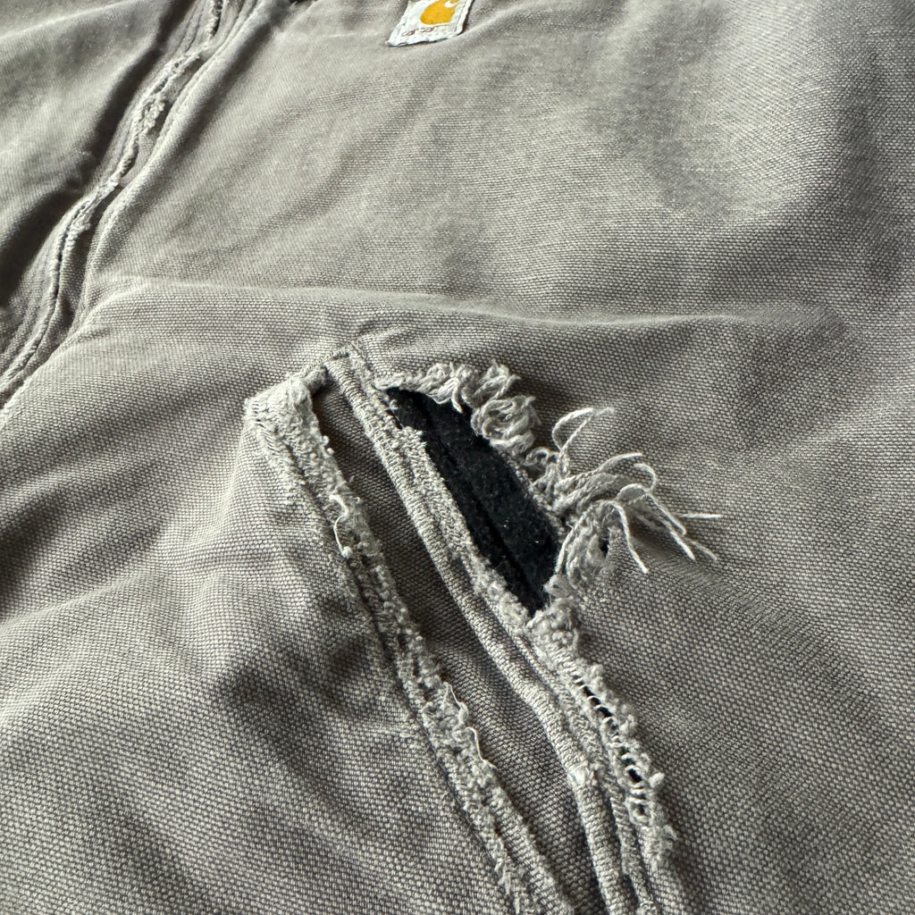 2020s Carhartt Dusty Plum Distressed Jacket L