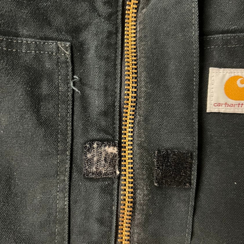 2010s Carhartt Auto Group Embroidered Corduroy Collar Workwear Jacket XL