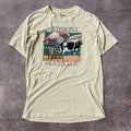 80s Vermont Beach Club Hanes Faded Distressed Single Stitch Vintage Tee XL