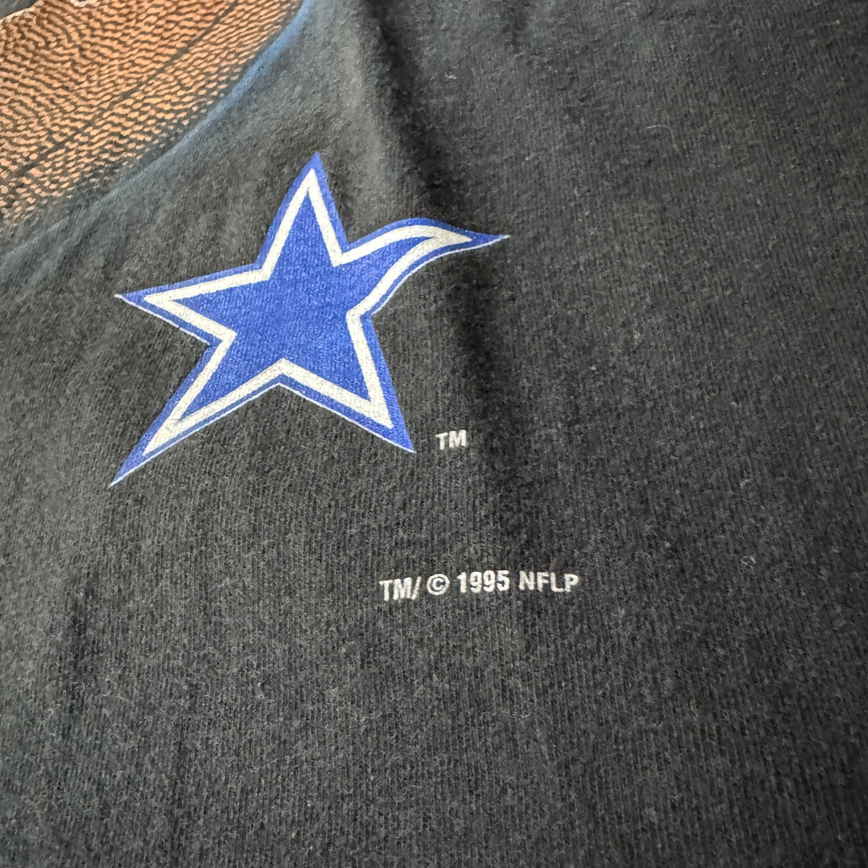 90s Dallas Cowboys Official Fan Sportswear Big Logo Tee L