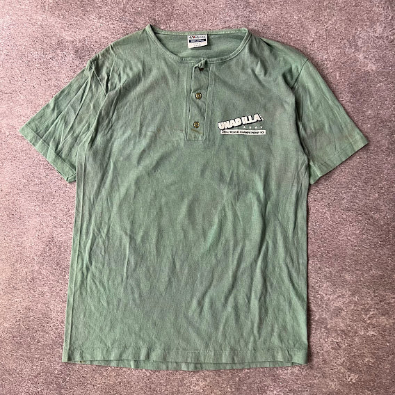 80s Unadilla NY 250cc World Championship Motocross Single Stitch Green Tee L