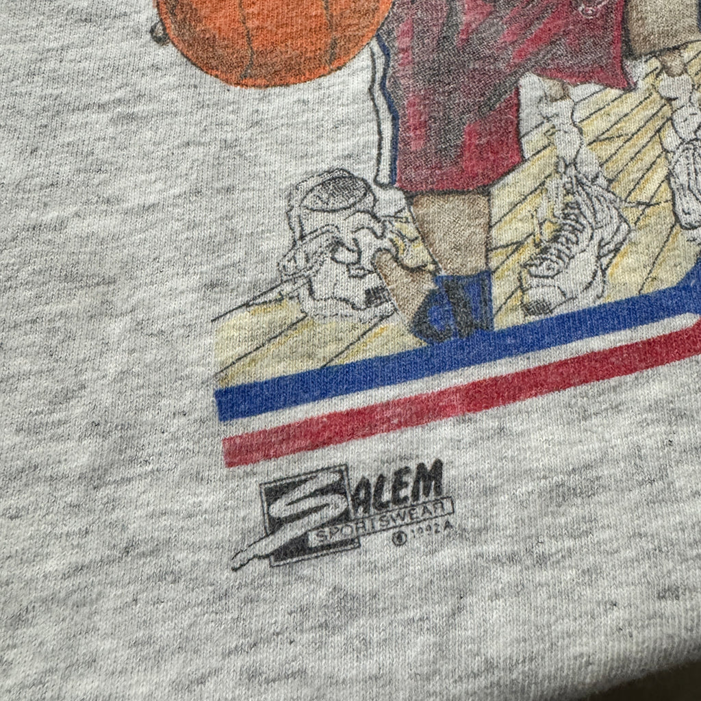 90s Los Angeles Clippers Los Angeles 1992 Clippers Single Stitch Tee M