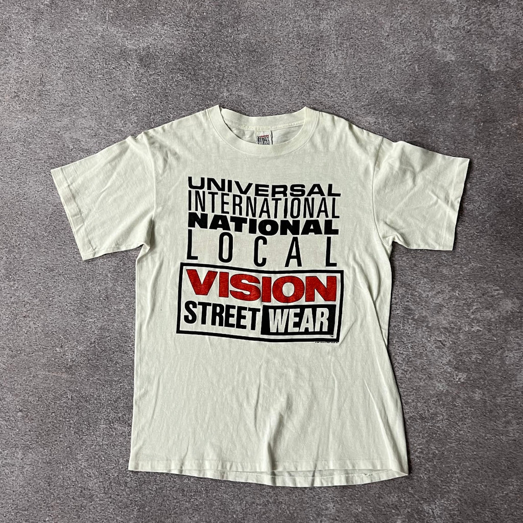 80s Vision Street Wear Back Graphic Single Stitch Tee L