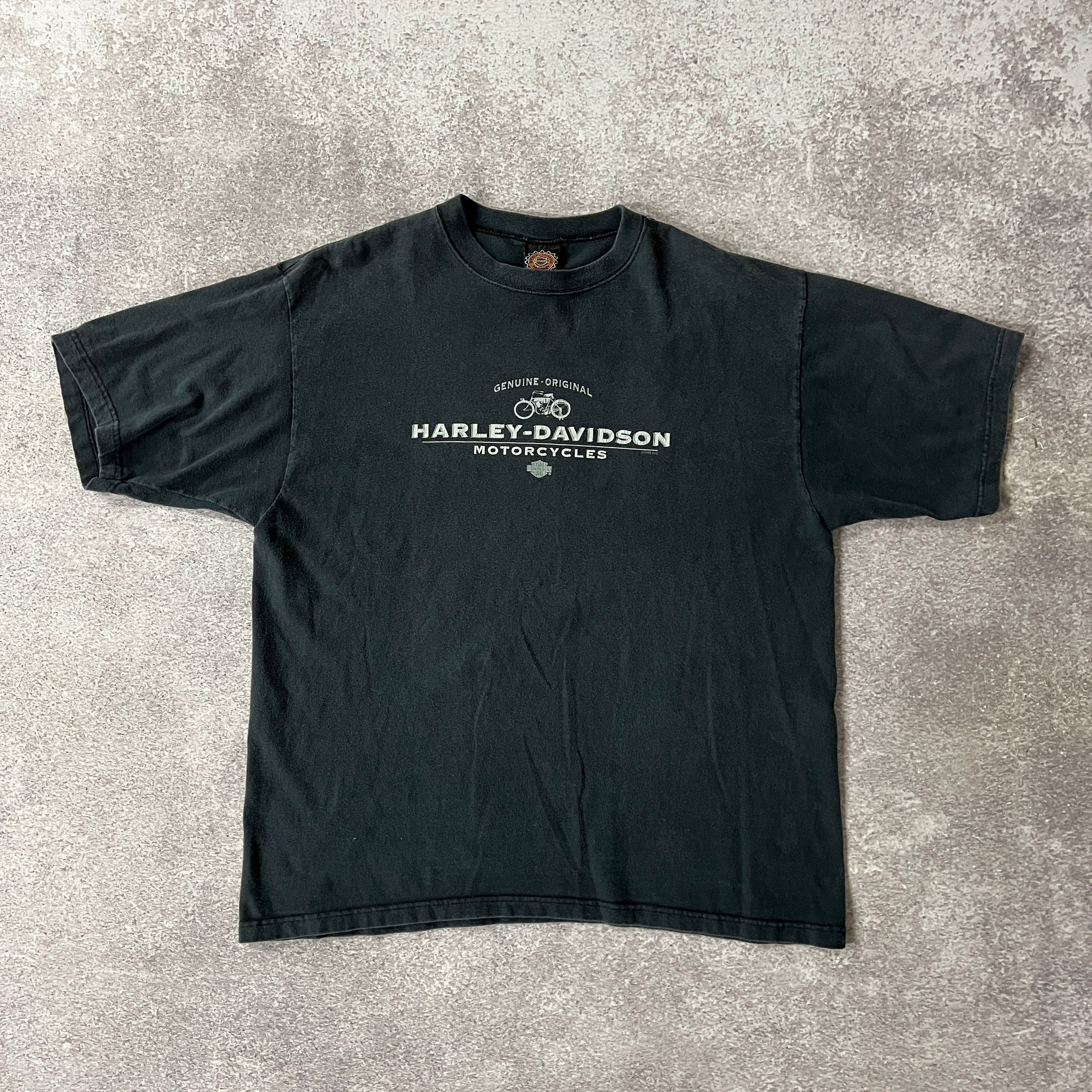 90s Harley Davidson Maui, Hawaii Distressed Tee XL