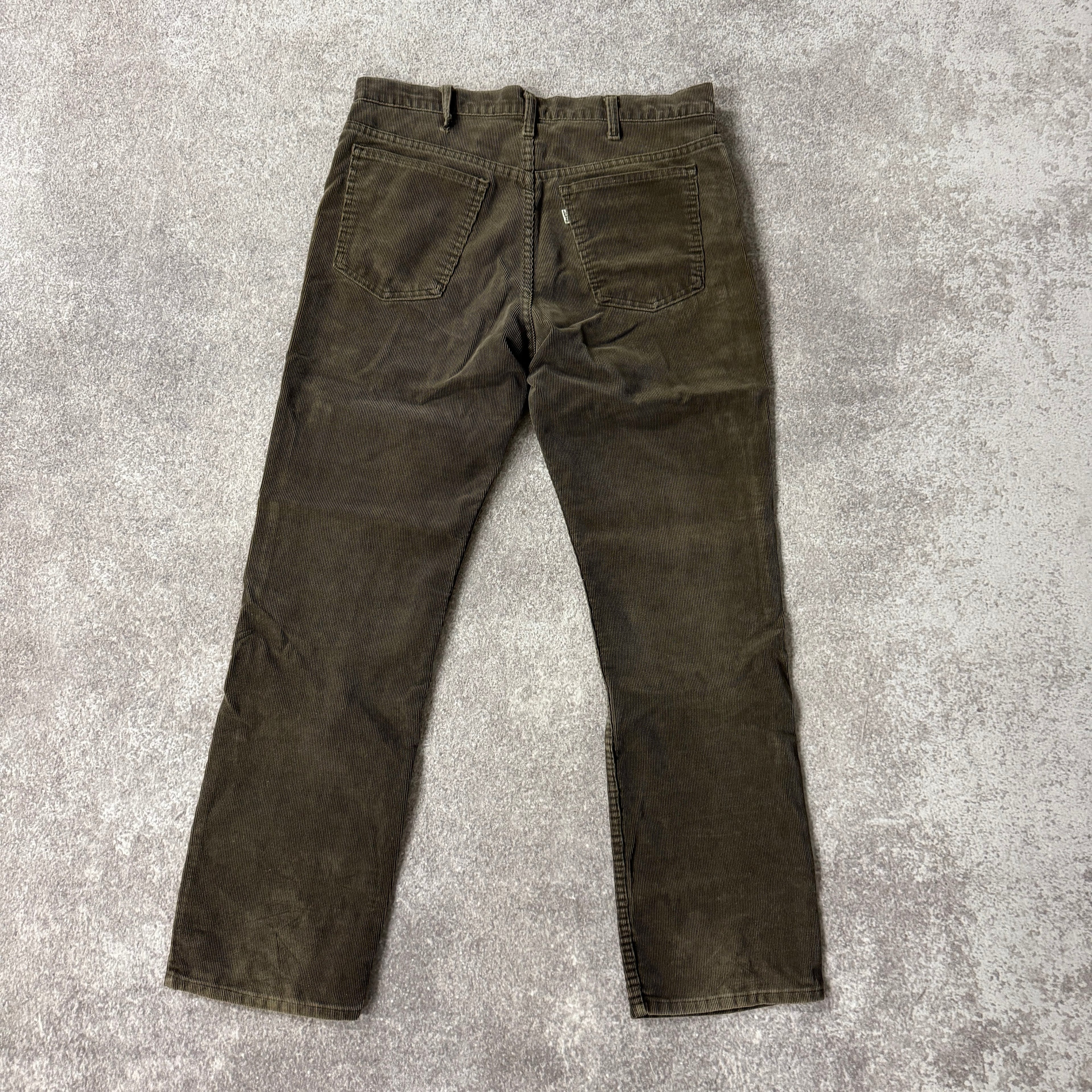 80s Levi's Brown Relaxed Worn In Pants