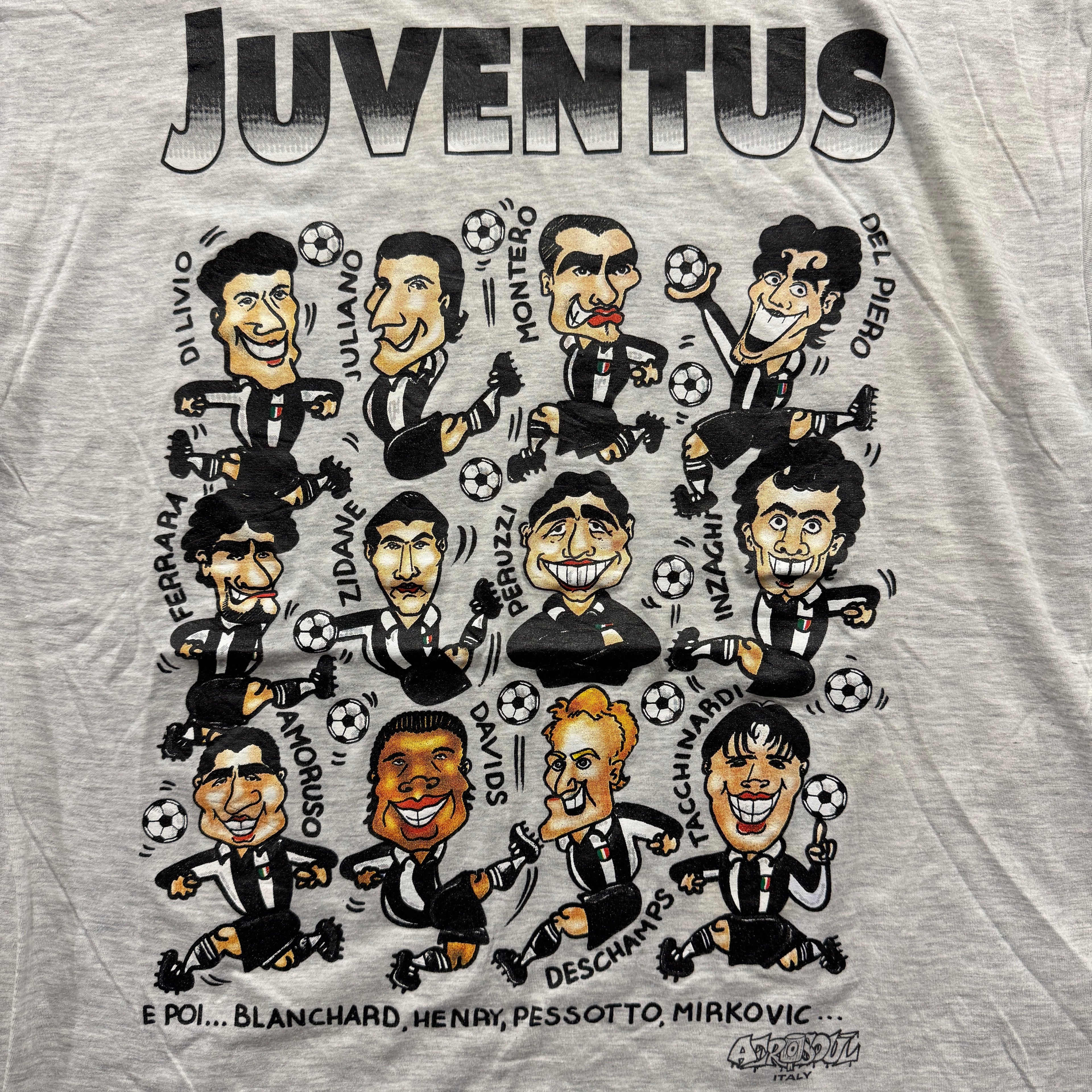 90s Juventus Italian Soccer team Tee M