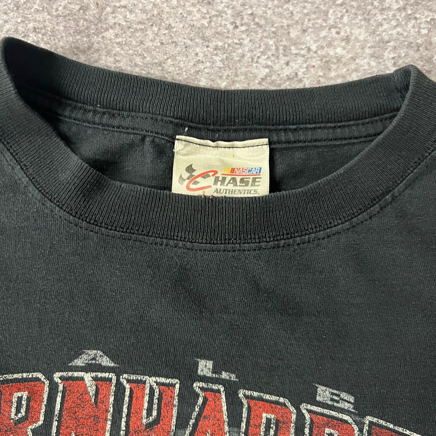 Y2K Dale Earnhardt NASCAR Chase Authentics Big Logo Long Sleeve Tee XL