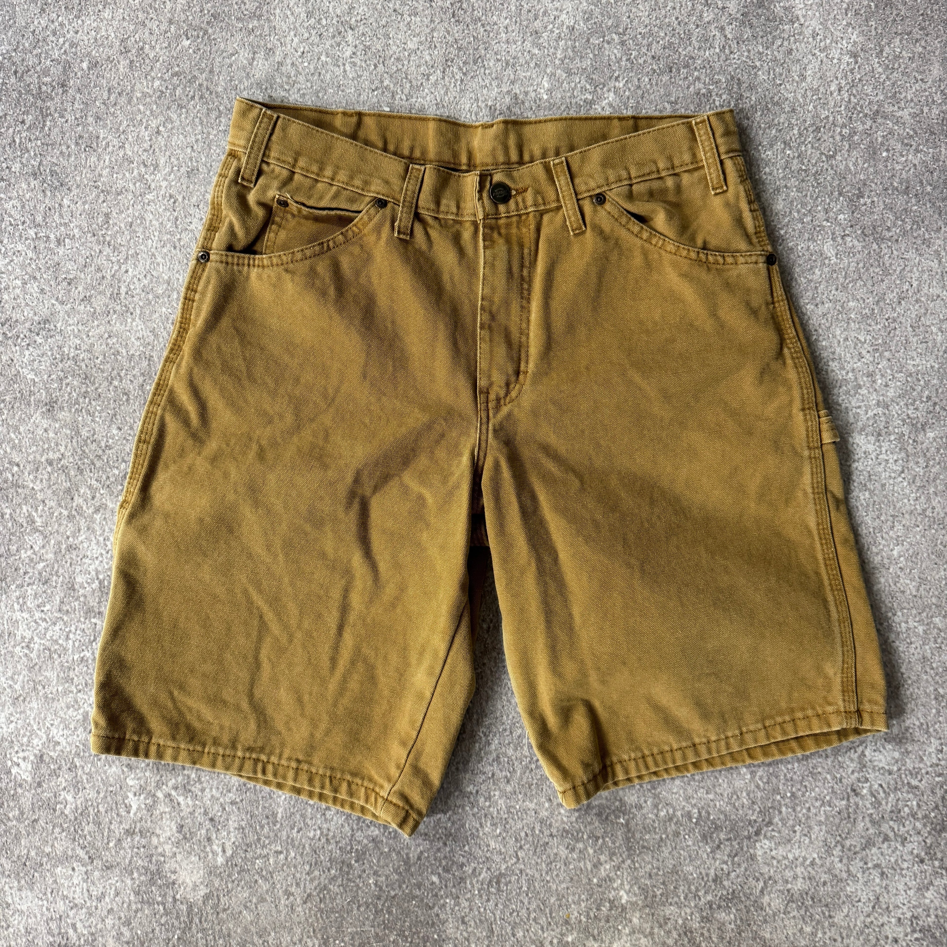 Y2K Dickies Tan Workwear Shorts 32W