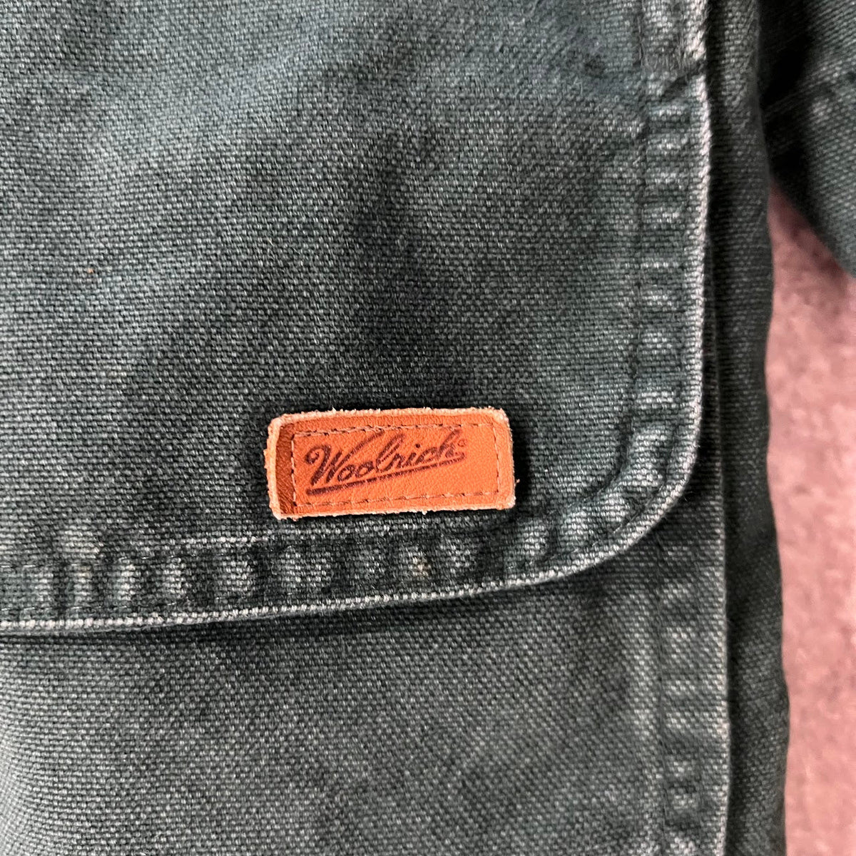 90s Woolrich Blanket Lined Made in USA Vintage Outdoor Jacket L