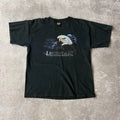 Y2K Harley Davidson Portland, Maine Worn In Tee XXL