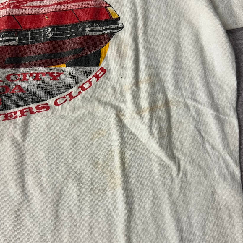 80s Virginia City Hillclimb Ferrari Owners Club Single Stitch Tee XL