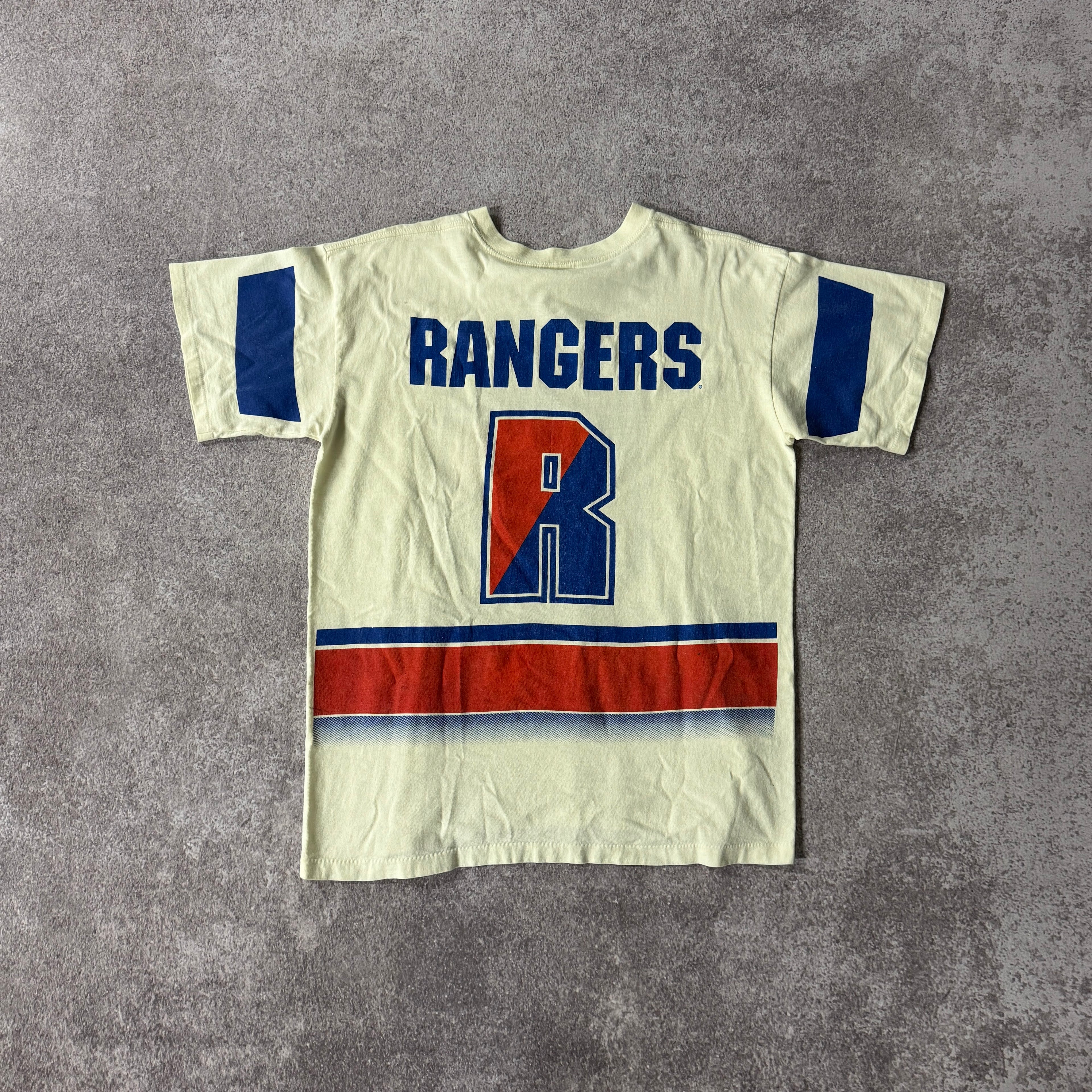 90s New York Rangers Salem Sportswear All Over Print Tee L