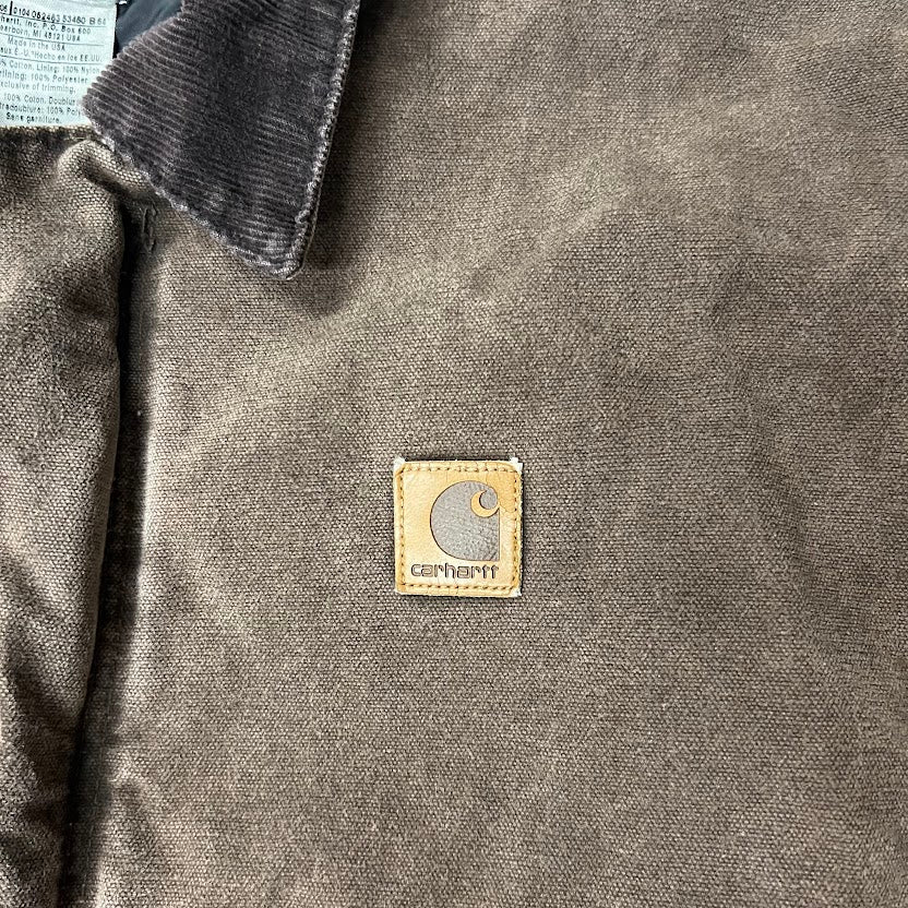 Y2K Carhartt Workwear Heavyweight Made in USA Puffer Jacket 5XL
